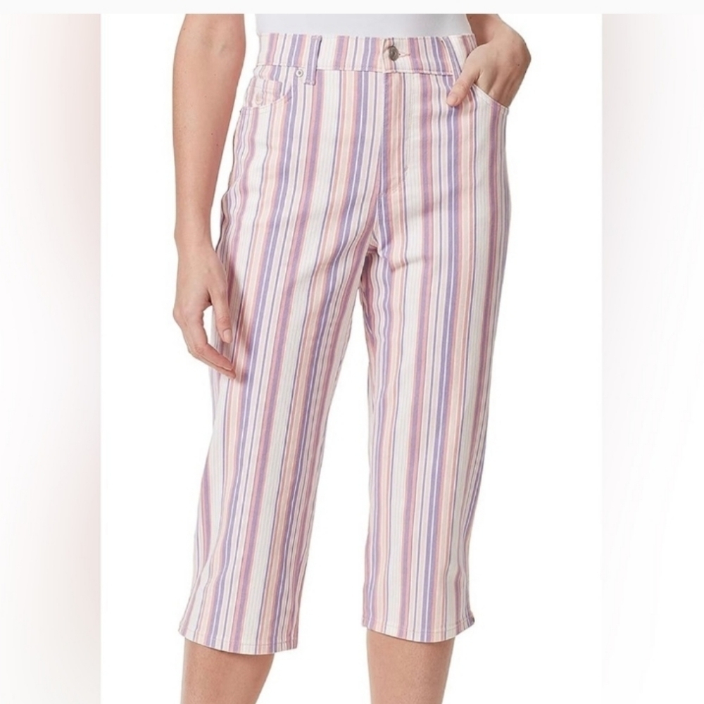 Gloria Vanderbilt Amanda Capris Classic Rise Petite